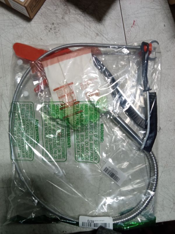 Photo 1 of 51inch Toilet Auger, Upgraded Toilet Snake, Flexible Claw Grabber Pickup Tool with 4 Claws For Picking Up Clogs In Toilet Pipes And Drains, Comes With Gloves
