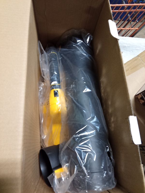 Photo 1 of 500-CFM 160-MPH Cordless Leaf Blower for Dewalt Battery, Brushless Motor Electric Leaf Blower Cordless with Six Speed Modes, Button Lock and Two Nozzles(Tool Only) 1