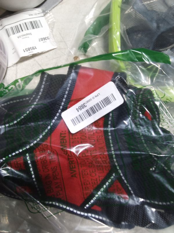 Photo 1 of ActiveDogs Service Dog Vest No Pull Harness - Adjustable No Choke Service Dog Harness for Small Dogs with Service Dog Patch, Control Handle, ID Window, D-Rings & Reflective Padding - Red, 19"-25"