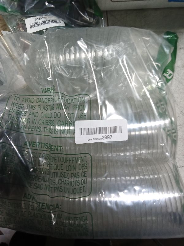 Photo 1 of 50 Pack Clear Plastic Cups with Dome Lids,8oz Parfait Cups with No Holes,Disposable Crystal PET Dessert Cups for Fruit,Ice Cream,Cupcake,Cold Drinks