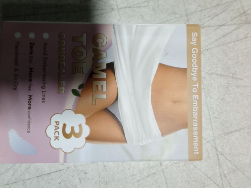 Photo 1 of 3 Pack Camel Toe Concealer, Seamless Camel Toe Hider, Reusable Anti Camel Toe Silicone Insert, No Camel Toe Underwear Guard, Cameltoe Concealer Cover (Y Shape, L)
