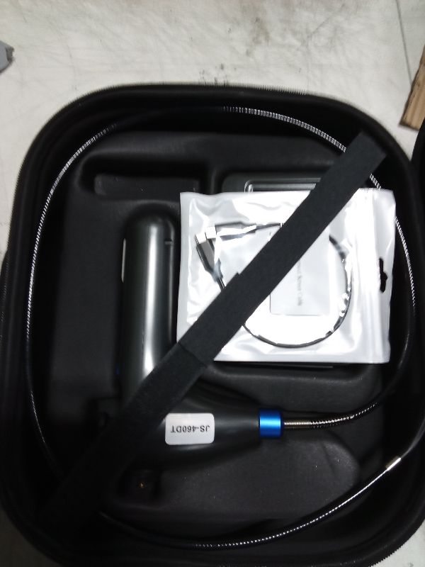 Photo 1 of 360°Articulating Borescope Camera - JESERAL 5" HD 1080P Inspection Camera Screen with 6 Light, Endoscope with 6.2mm IP67 Waterproof Probe, 3X Zoom 4-Way Borescope with Flexible Cable