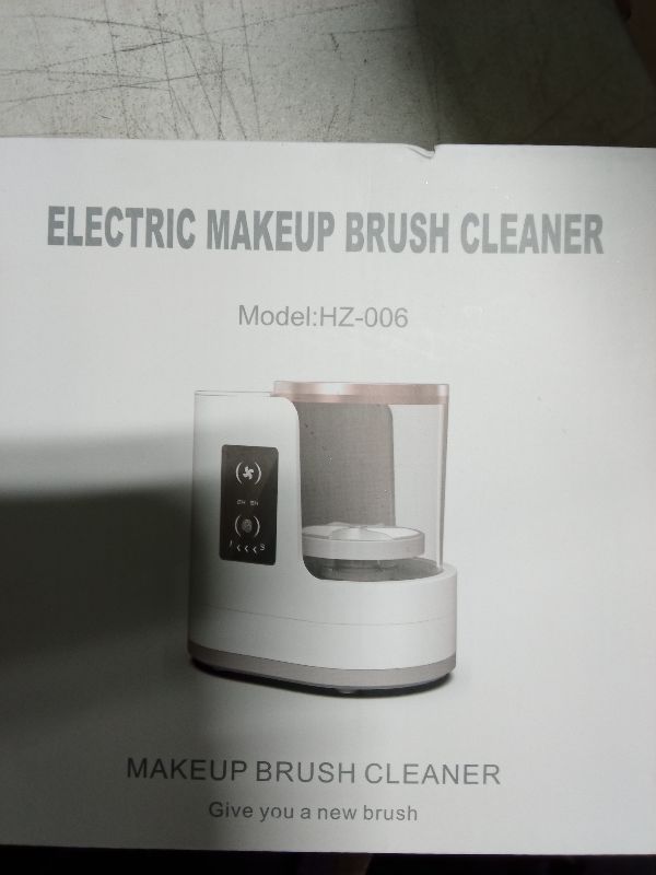 Photo 1 of 3 IN 1 Electric Makeup Brush Cleaner Machine With Makeup Brush Dryer-Holder-Portable Automatic USB Cosmetic Brushes Cleaner Tool for All Size Beauty Makeup Brush Set,Contour, Eyeshadow, Blush Brush