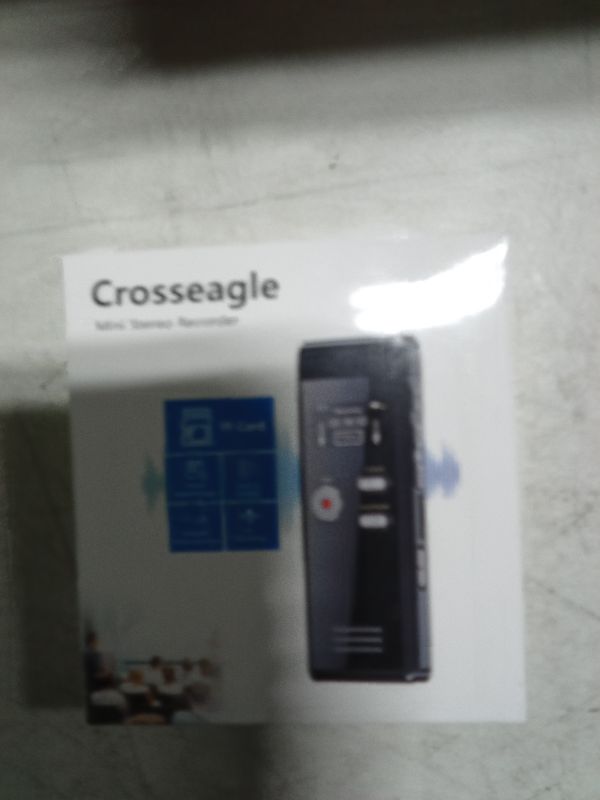 Photo 1 of 64GB Digital Voice Activated Recorder with Playback - 4552 Hours Audio Recording Device, 3072Kpbs HD Dual MIC Tape Recorder Device for Lecture A-B Repeat, MP3 Player,?64GB TF Card Included?