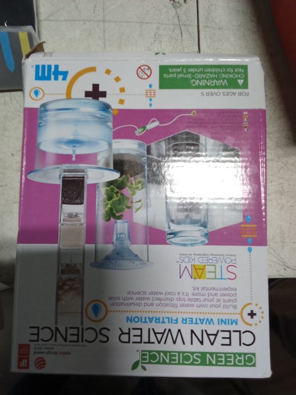 Photo 1 of 4M Clean Water Science - Climate Change, Global Warming, Lab - STEM Toys Educational Gift for Kids & Teens, Girls & Boys
