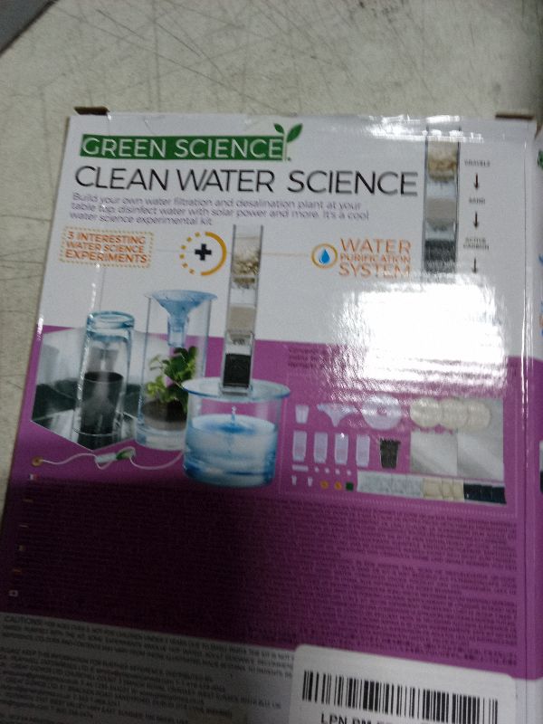 Photo 1 of 4M Clean Water Science - Climate Change, Global Warming, Lab - STEM Toys Educational Gift for Kids & Teens, Girls & Boys