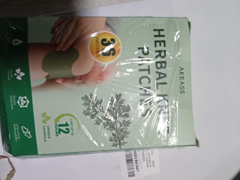 Photo 1 of 36 Count Knee Relief Patch - Warming Herbal Patches for Knee - Natural Relief Heat Knee Patch - Wormwood Extract Sticker for Knee, Back, Neck, Shoulder, Muscle, Joint
