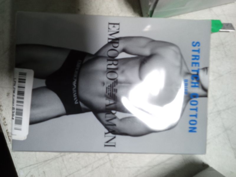 Photo 1 of A|X ARMANI EXCHANGE Emporio Armani Men's Stretch Cotton Brief, Navy, X-Large