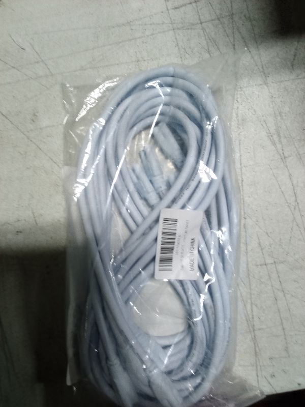 Photo 1 of 6FT (70-55/64") T5 T8 Tube Light Fixture LED Linkable Cord, Double end Connector Cable, Power Extension Wire for LED Integrated Single Fixture, Shop light, Garage Light, Under Cabinet Light, Pack of 4