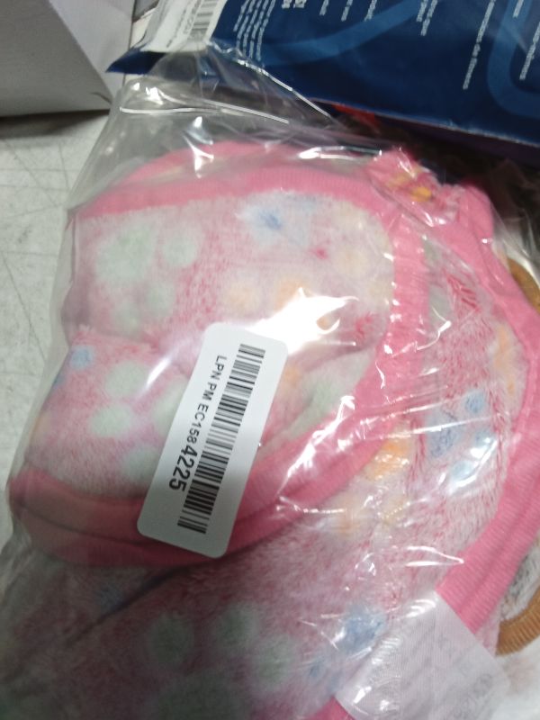 Photo 1 of 1 Pack 3 Blankets Super Soft Fluffy Premium Fleece Pet Blanket Flannel Throw for Dog Puppy Cat Paw Brown/Pink/White Small(23x16 inch)