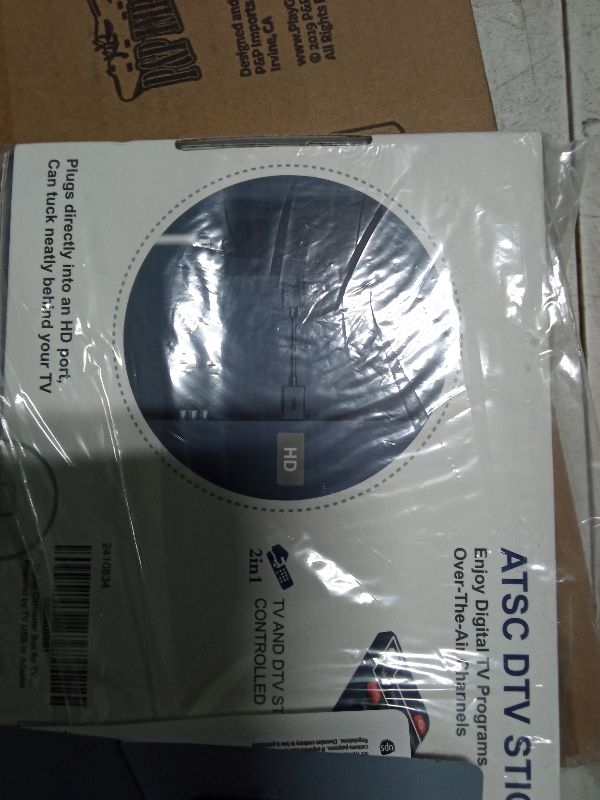 Photo 1 of DCOLOR Digital Converter Box for TV [2025 Updated], Mini ATSC Tuner [Hidden Behind TV], Watch & Record Free Over-The-Air Channels, Projectors with HDMI Output, DVR&EPG Ready, 2-in-1 Learning Remote