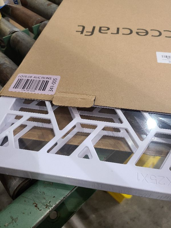 Photo 1 of Accecraft 16x25x1 Electrostatic Air Filter, Washable & Reusable Aluminum AC/HVAC Furnace Filter, MERV 8, Lasts a Lifetime, Healthier Home or Office(Actual Size: 15.5"x24.65"x0.86")