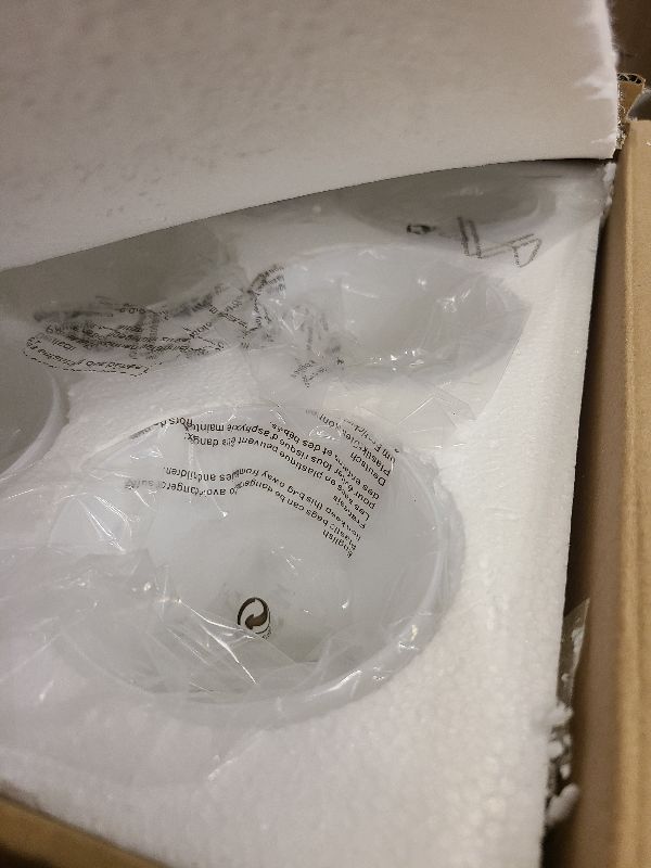 Photo 1 of 6 Pack White Frosted Glass Shades Replacement,5.51in Height,3.94in Diameter,1.65in Fitter, Cylinder Glass Shade Covers Replacement Globe for Pendant Light Floor lamps light fixtures Wall Sconces