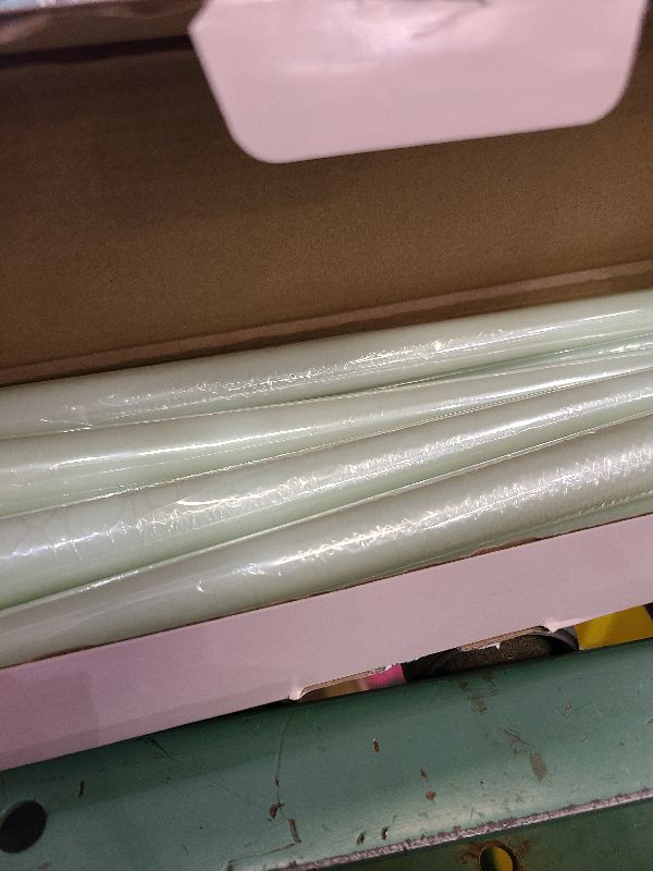 Photo 1 of 10 Inch Light-Green Taper Candles for Home Decoration, 10 Pack Unscented Candlesticks for Spring Dinner Wedding Christmas Party, Smokeless and Dripless Candle Sticks