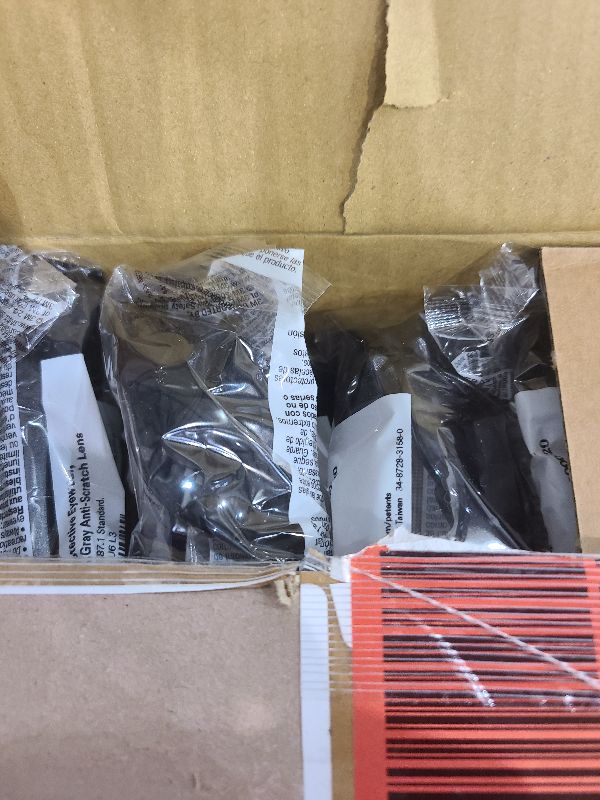 Photo 1 of 3M Safety Glasses, Virtua, 20 Pack, ANSI Z87, Unisex, Anti-Fog Gray Lens, Gray Frame, Economical Eye Protection, Lightweight, Wraparound Coverage, UVA, UVB, UVC