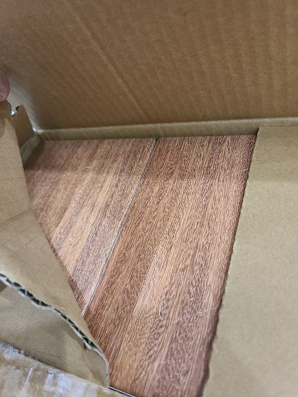 Photo 1 of 6 Pack Wooden Tissue Box Cover Square - Acacia Wood Tissue Box Holder for Tabletop Stands Bathroom Office- Decorative Facial Wood Tissue Box Cover for Modern Farmhouse Decor (Walnut)