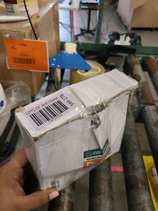 Photo 1 of 7 Inch Hole Saw with Arbor for Metal and Wood Cutting, Bi-Metal Hole Cutter, Wood and Metal Hole Saw 7" Hole Saw Kit for Drywall, Wood, PVC Boards, Fiberglass and Vent Pipes