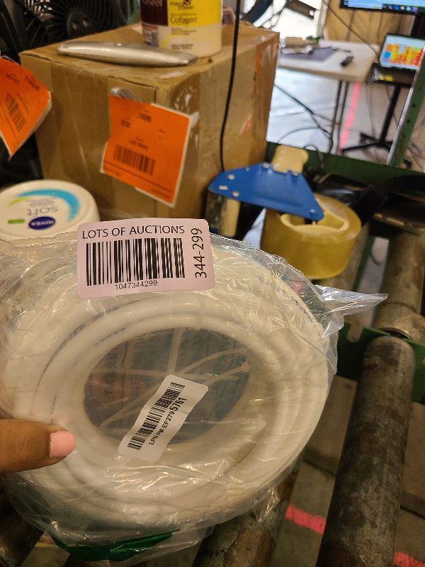 Photo 1 of 25FT 3/8 Inch O.D.RO Water Tubing,NSF Certified Water Line for RO(Reverse Osmosis) Water Purifier Filter System,BPA free Flexible Tubing(white)