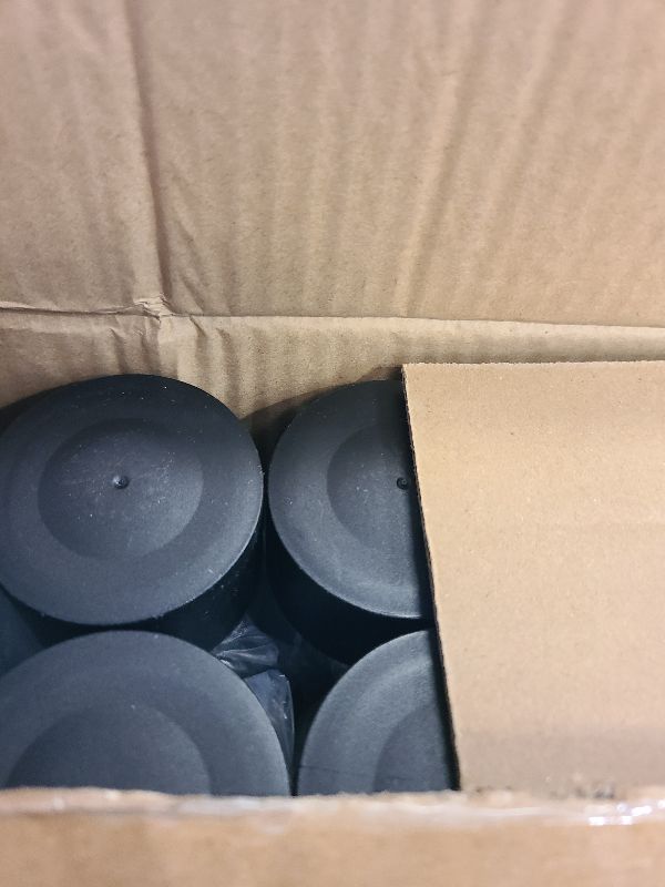 Photo 1 of 12-pack Bulk Empty Plastic Juice Bottles Reusable Water Bottles to work great as Sensory Bottles and Smoothie Bottles with Black Lids Great for Sensory Crafts and Calming Bottles 400ml