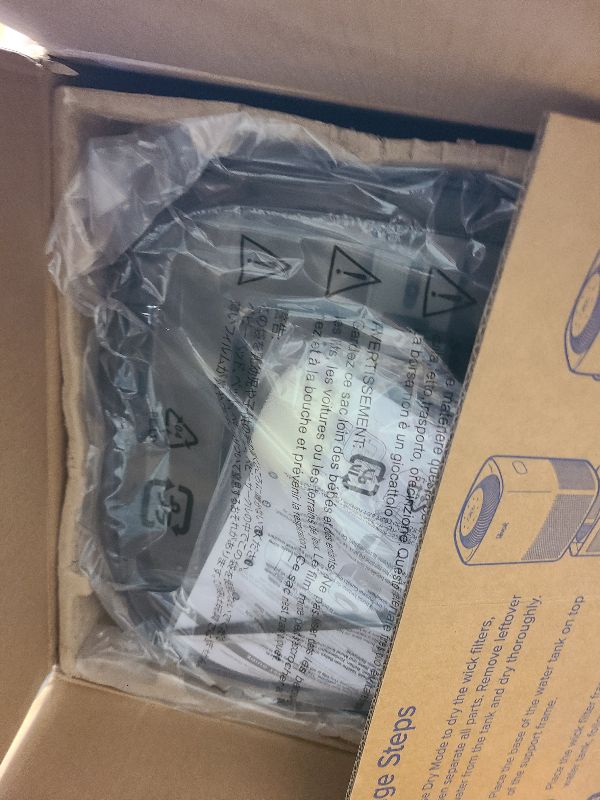 Photo 1 of LEVOIT Superior 6000S Smart Evaporative Humidifiers for Home Whole House up to 3000ft², 6 Gal, Last 72-Hour, Premium Filter, Dry Mode, Wheels & Water Fill Hose & Foldable Storage - Quiet Sleep Mode