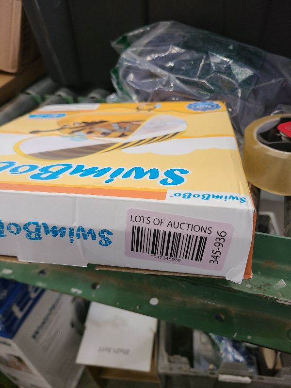 Photo 1 of Free Swimming Baby Inflatable Baby Swim Float with Sun Canopy Size Improved Infant Pool Floaties Swimming Pool Toys for The Age of 3-36 Months(Yellow, Large)