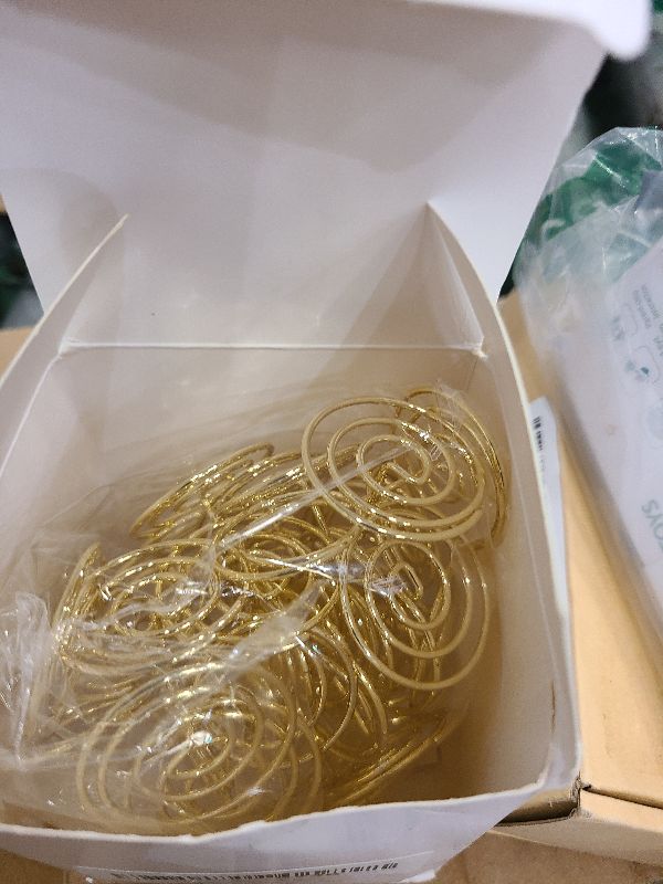 Photo 1 of 26Pcs Table Number Holders, Place Card Holders, Wire Picture Holders, Small Table Card Holders, Photo Holders for Centerpieces, Wedding Reception, Party, Birthday (Gold)