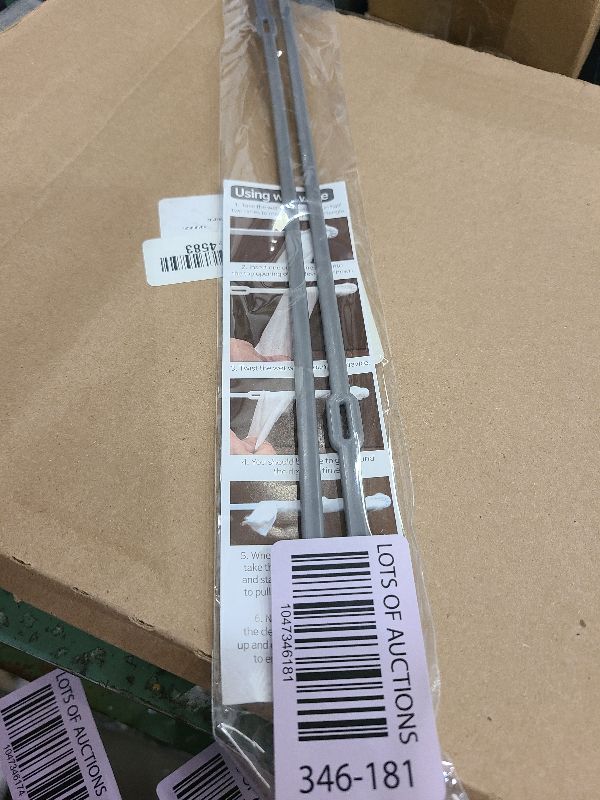 Photo 1 of 18" Long Cast Scratcher, Cleaner/Sanitizer and Hook for itching and Cleansing cast Covered arms and Legs (Grey)