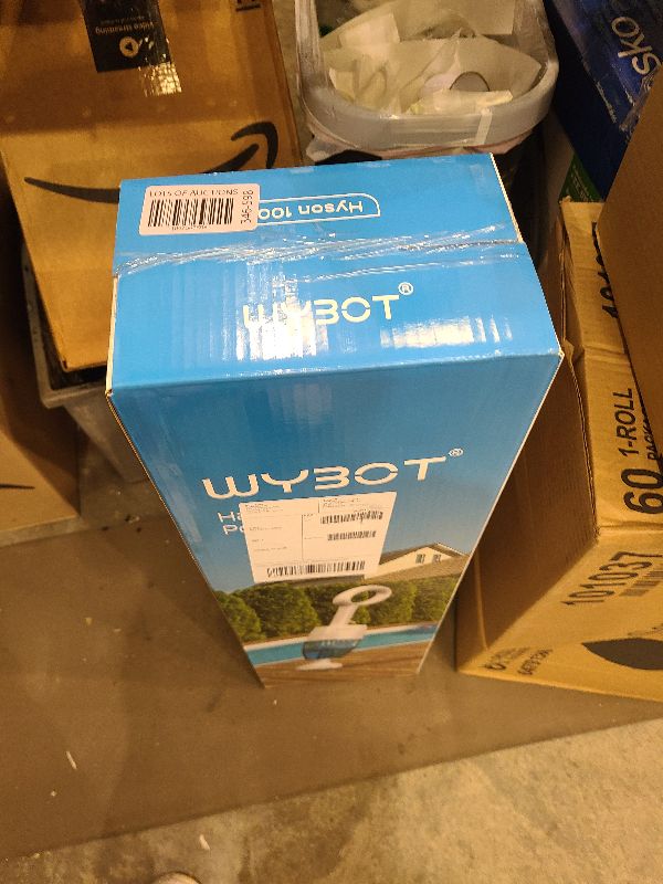 Photo 1 of (2024 New) WYBOT Hyson 100 Handheld Pool Vacuum with Two Brush Heads, Cordless Pool Vacuum for Above Ground Pool, Telescopic Pole, 60 Mins Runtime, Deep Cleaning for Spa/Hot Tub/Small Pool
