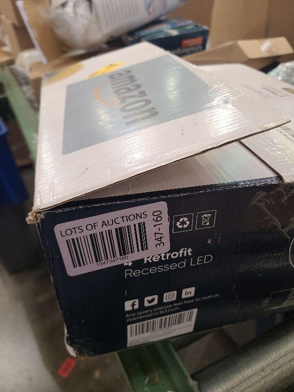 Photo 1 of 12 Pack 4 Inch LED Can Lights Retrofit Recessed Lighting, 5CCT 4 Inch Recessed Downlight Selectable 2700K-6000K Dimmable, 9W 630LM Recessed Lights with Metal Smooth Trim- ETL and Energy Star Certified