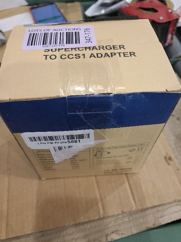 Photo 1 of 2025 Upgraded for Tesla Supercharger to CCS1 Charger Adapter, Max 500A 1000V Fast Charge NACS to CCS Electric Vehicle Charging Adapter Compatible with Tesla Supercharger, Fit for Rivian,Ford,GM EVs