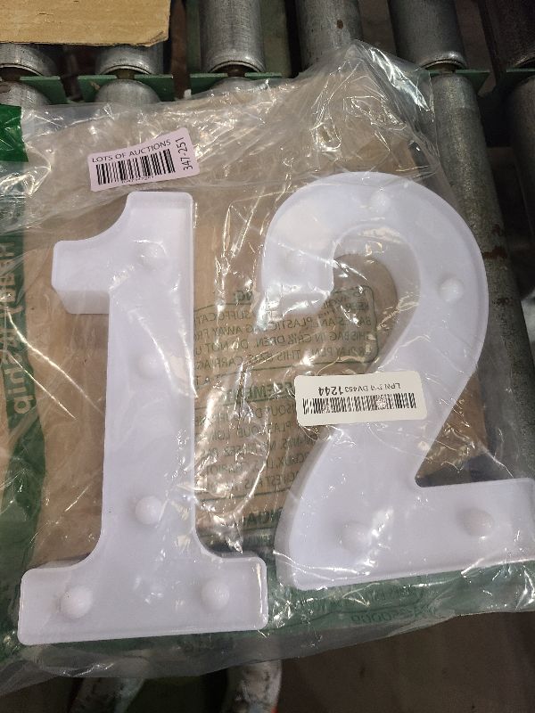 Photo 1 of 21st Birthday Decorations for Her Him,21st Birthday Centerpieces Table Decorations for Women Men,Light Up Numbers 21 Sign for Party Backdrop Wall Decor for 21 Wedding Anniversary Decoration