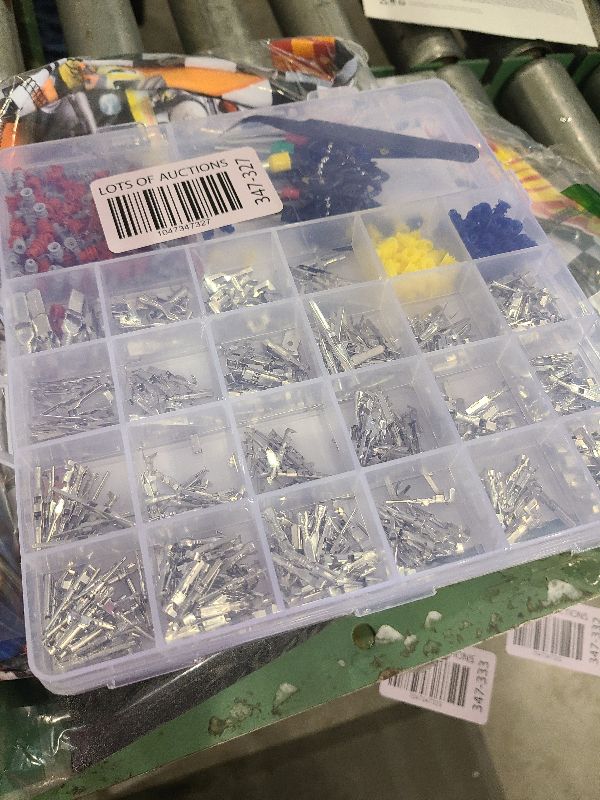 Photo 1 of 25Types Car Electrical Wire Terminal Pin Connector Kit - Oskpower 660Pcs Automotive Electric Crimp Connectors 1/1.5/1.8/2.2/2.8/3.5/4.8/6.3mm Auto Terminals Male Female Pins Non-Insulated Plug Removal