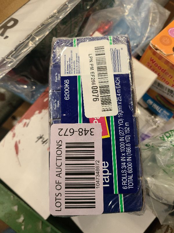 Photo 1 of 3M Highland Matte-Finish Invisible Tape (MMM6200341000)