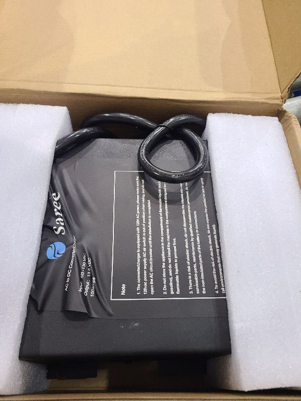Photo 1 of 100A RV Power Converter 110VAC to 12VDC RV Converter 100Amp RV Power Converters Built-in 4 Stage Smart Battery Charger for Lithium Batteries RV Converters Fully Adjustable Output from 13V to 16.5V