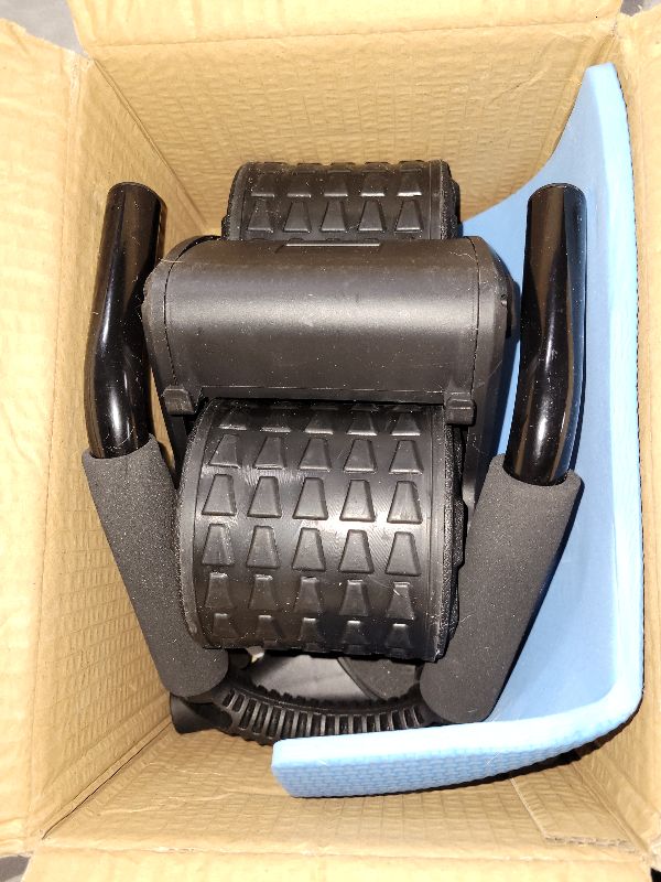 Photo 1 of 2023 Ab Roller Wheel with Knee Mat & Timer - Automatic Rebound Abdominal Roller with Elbow Support - Abs Workout Equipment for Women and Men
