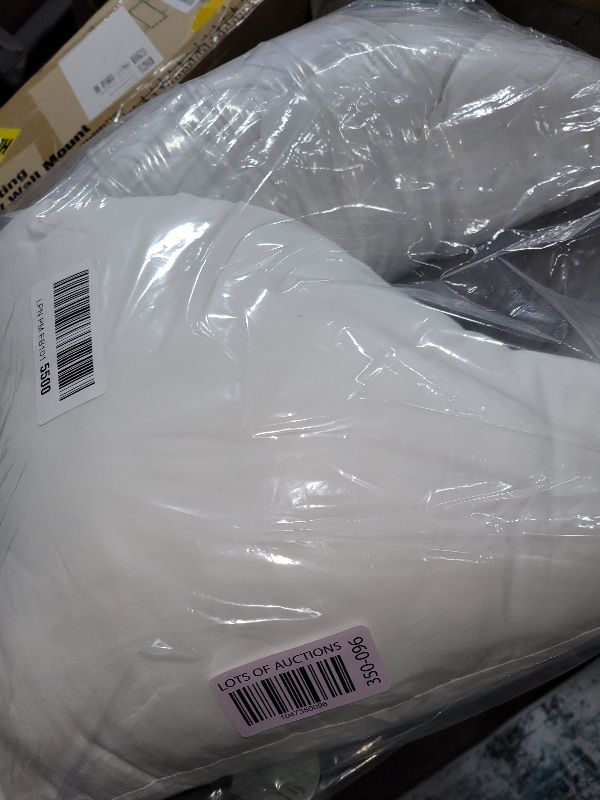 Photo 1 of ACCURATEX Side Sleeper Pillow for Side and Back Sleepers-100% Cotton Cover Filled with Down Alternative,Queen Bed Pillows for Shoulder,Neck & Head Support,Adjustable Shredded Memory Foam Pillow