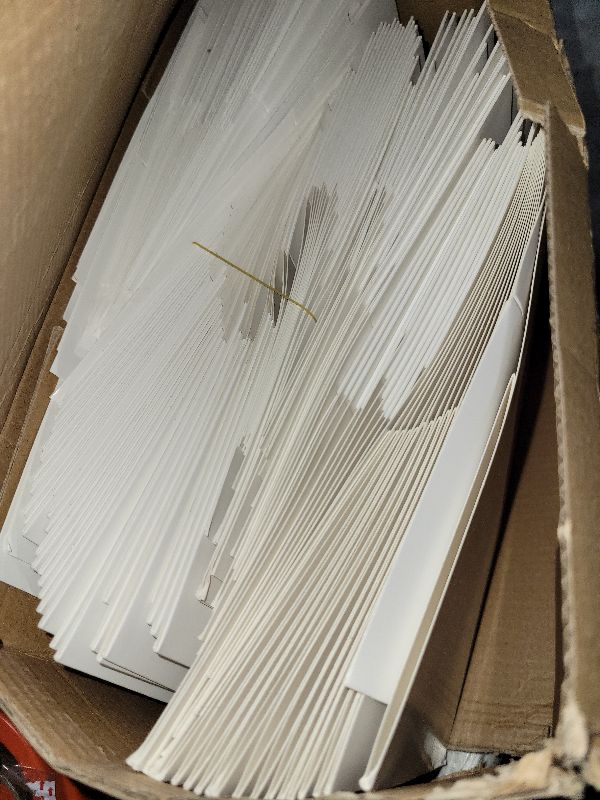 Photo 1 of 150 Pack Photo Folders Cardboard Picture Frame Photo Frame Note Cards Cardboard Folders Paper Greeting Cards Inserts for Portraits Christmas Wedding Graduation(4 x 6 Inch,White)