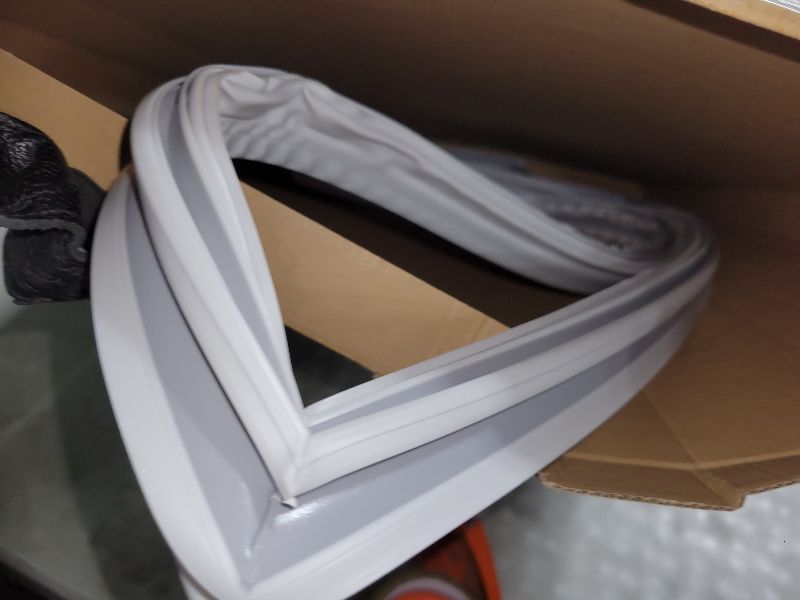 Photo 1 of 242193206 Refrigerator Door Gasket for Frigidaire Kenmore Crosley Westinghouse, 41.62''x 28.5'' Replaces AP5806733, PS9493819, Refrigerator Door Seal Replacement Parts White Fresh Food Door Gasket
