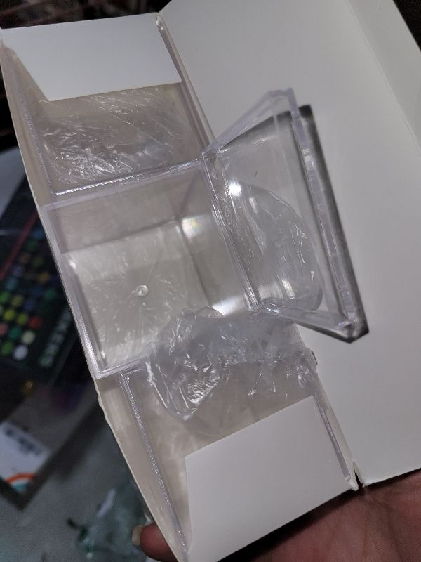 Photo 1 of 3 Pack Championship Ring Display Case Clear Acrylic Display Case Mini Football Baseball Softball Ring Holder Display Box Single Stand 1 Slot Ring Hole Storage Box Gift for Sports Fans, 2.16 Inch