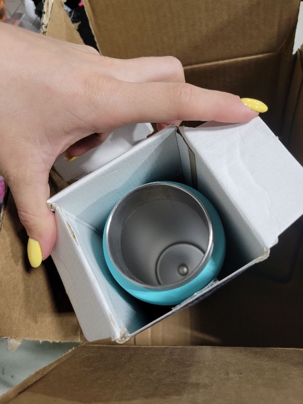 Photo 1 of **MISSING STRAWS AND THE CLEANING BRUSH**
Konokyo 22oz Stainless Steel Bottles with 3 Lids Sport Insulated Water Bottle,Turquoise
