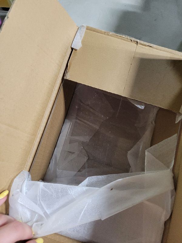Photo 1 of 2 PC of 12'' Extra Large 5mm Thickness Clear Acrylic Risers, Acrylic Display Risers Shelf Showcase Fixtures for Jewelry, Display Stand for Amiibo Funko POP Figures, Cupcakes, Food Display, Cabinet- (12''x7.75''x6'', 2 sets