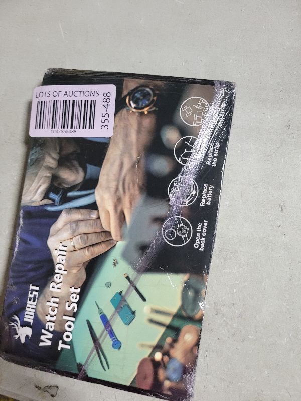 Photo 1 of JOREST Watch Repair Kit, for Watch Battery Replacement & Watch Link Removal and Resizing & Watch Opener, Watch Repair Screwdriver Set, Watch Wrench Back Remover, Watch Cleaning, Spring Bar Tool