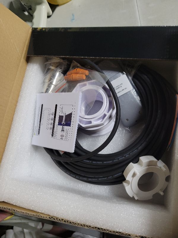 Photo 1 of Zenhagu Pool Lights for Inground Pool, 1.5 Inch LED Color Inground Pool & Spa Light, IP68 Waterproof Nicheless Pool Lights, AC12V, 50 ft Cord, Remote Control (1 Light)