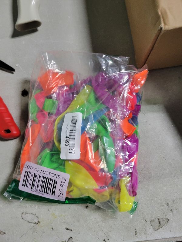 Photo 1 of 100 Pcs UV Neon Balloons ,Neon Glow Party Balloons UV Black Light Balloons Glow in the dark for Birthday Decorations Wedding Glow Party Supplies Blacklight Reactive Fluorescent Balloons
