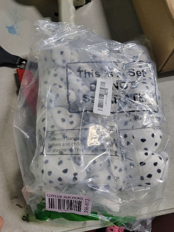 Photo 1 of 6 Pcs Dalmatians Dog Stuffed Toys Plush Spotted Dog Realistic Stuffed Puppy Soft Dalmatian Party Favors for Halloween Carnival Prize Gift Birthday Baby Shower Decorations, 5.7 Inch(Cute Style)