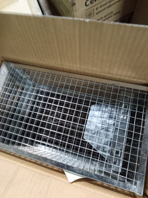 Photo 1 of 2 Packs Humane Rat Trap Outdoor, Wanqueen Humane Mouse Traps Indoor, Small Rodent Chipmunk Trap and Other Live Animal Cage Catch and Release