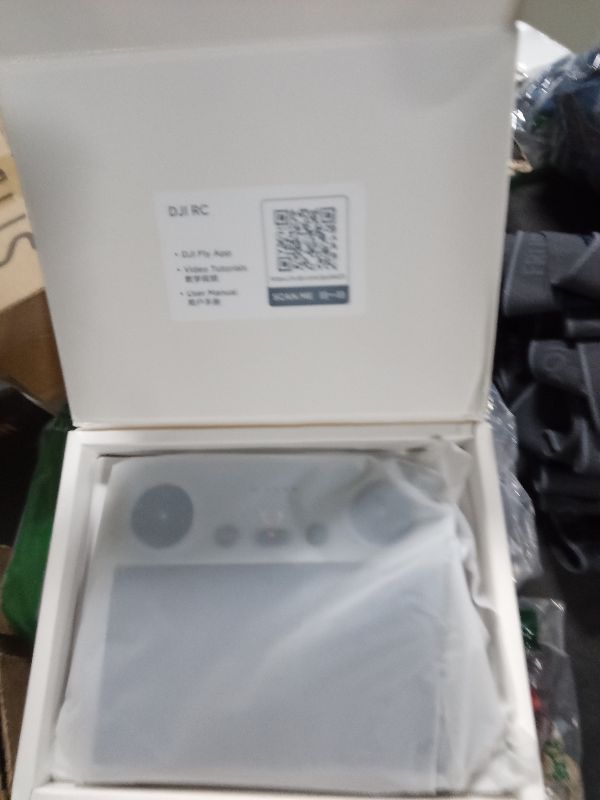 Photo 1 of DJI RC, Remote Controller with Lightweight Body, FHD Screen, 4hr Battery, Precision Control Sticks, O3+ Transmission