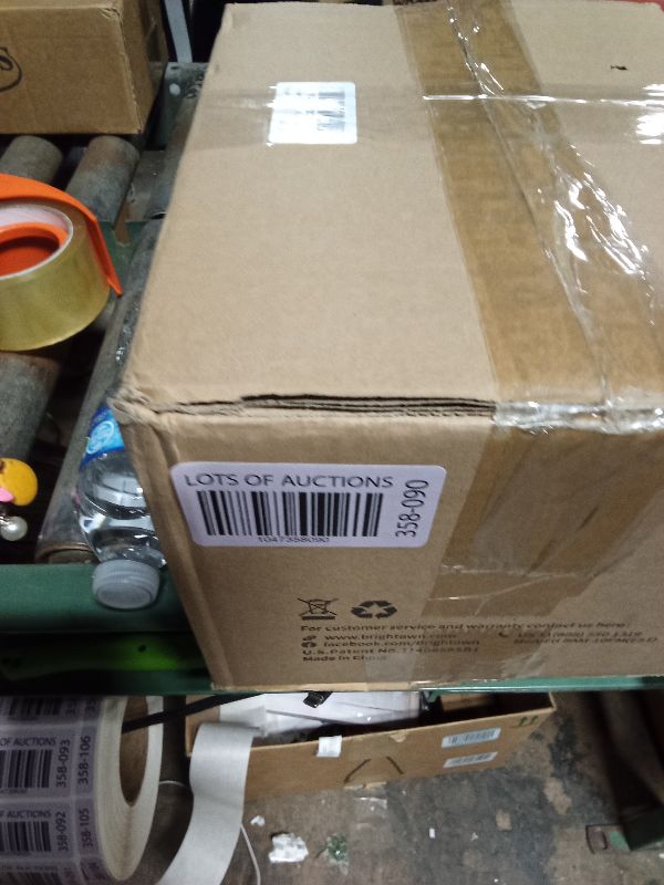 Photo 1 of Brightown 75FT Solar String Lights Outdoor Waterproof with Remote, Solar Patio Lights with 35 Shatterproof LED Bulbs, 3 Light Mode, Dimmable & Timer, Hanging String Lights for Porch Garden Bistro