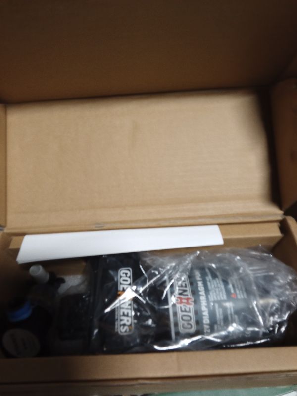 Photo 1 of [Upgraded Version] RV Fresh Water Pump, 12V DC 6GPM 70PSI Self-Priming Diaphragm With Pressure Switch and Strainer for RV, Marine, Yacht, Caravan