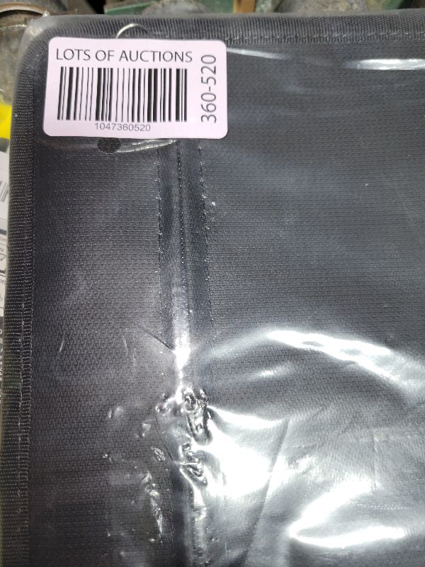 Photo 1 of 5200? Fireproof Waterproof Document Bag with Lock and Zipper,Safe Fireproof Waterproof Money Bag,Suitable for Cash, Mobile Phones, Keys, Credit Cards (Black, M)